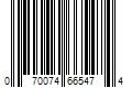 Barcode Image for UPC code 070074665474