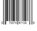 Barcode Image for UPC code 070074671086