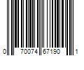 Barcode Image for UPC code 070074671901