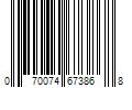 Barcode Image for UPC code 070074673868