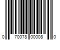 Barcode Image for UPC code 070078000080