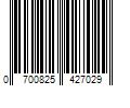 Barcode Image for UPC code 0700825427029