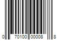 Barcode Image for UPC code 070100000088