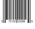 Barcode Image for UPC code 070100000569