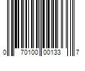 Barcode Image for UPC code 070100001337