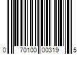 Barcode Image for UPC code 070100003195