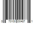 Barcode Image for UPC code 070100004871