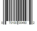 Barcode Image for UPC code 070100004932