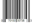 Barcode Image for UPC code 070100007353