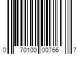 Barcode Image for UPC code 070100007667