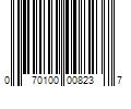 Barcode Image for UPC code 070100008237