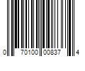 Barcode Image for UPC code 070100008374