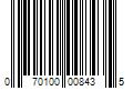 Barcode Image for UPC code 070100008435