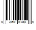 Barcode Image for UPC code 070100008480