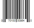 Barcode Image for UPC code 070100008640