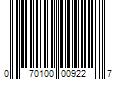 Barcode Image for UPC code 070100009227