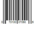 Barcode Image for UPC code 070100070906