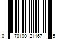 Barcode Image for UPC code 070100211675