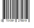 Barcode Image for UPC code 0701091275819