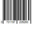 Barcode Image for UPC code 0701197205260