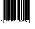 Barcode Image for UPC code 0701237700724