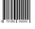 Barcode Image for UPC code 0701253002000