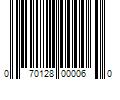 Barcode Image for UPC code 070128000060