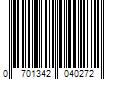 Barcode Image for UPC code 0701342040272