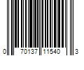 Barcode Image for UPC code 070137115403