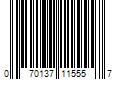 Barcode Image for UPC code 070137115557