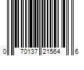 Barcode Image for UPC code 070137215646