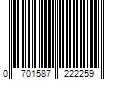 Barcode Image for UPC code 0701587222259