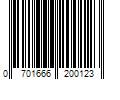 Barcode Image for UPC code 0701666200123