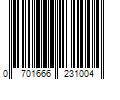 Barcode Image for UPC code 0701666231004