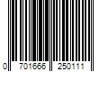 Barcode Image for UPC code 0701666250111