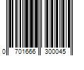 Barcode Image for UPC code 0701666300045