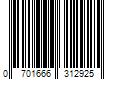 Barcode Image for UPC code 0701666312925