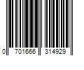 Barcode Image for UPC code 0701666314929