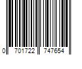 Barcode Image for UPC code 0701722747654