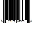 Barcode Image for UPC code 070177025700