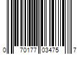 Barcode Image for UPC code 070177034757