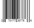 Barcode Image for UPC code 070177267766