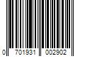 Barcode Image for UPC code 0701931002902