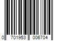 Barcode Image for UPC code 0701953006704