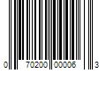 Barcode Image for UPC code 070200000063