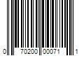 Barcode Image for UPC code 070200000711