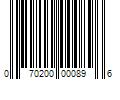 Barcode Image for UPC code 070200000896