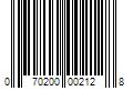 Barcode Image for UPC code 070200002128