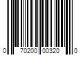 Barcode Image for UPC code 070200003200