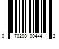 Barcode Image for UPC code 070200004443